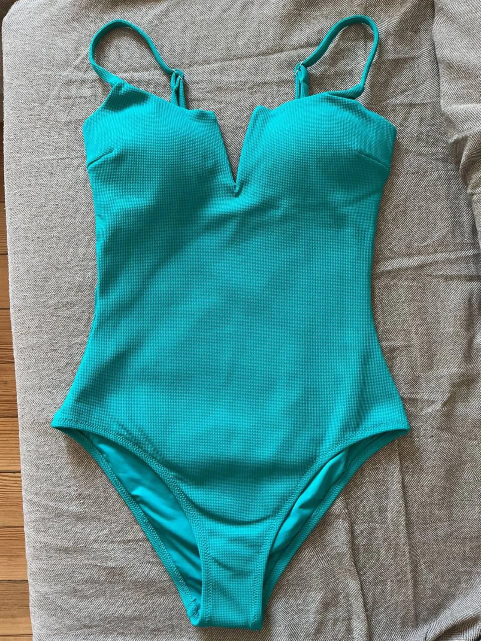 Maillot une pièce Femme Oysho Turquoise Taille S
